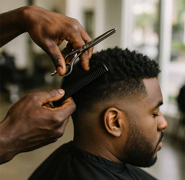 Hair styling inspiration image