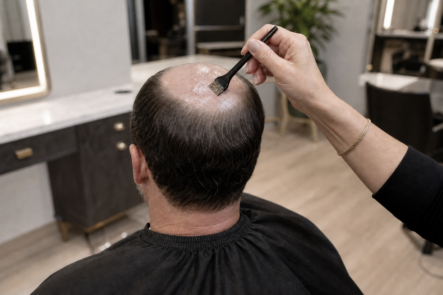 Hair styling inspiration image